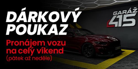 Ford Mustang GT 5,0 V8 - Dárkový poukaz na víkend
