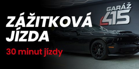 Dodge Challenger 5,7 l SRT - Zážitková jízda na 30 minut