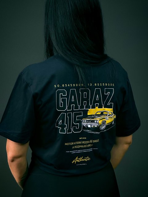 Tričko černé 2. Garáž 415