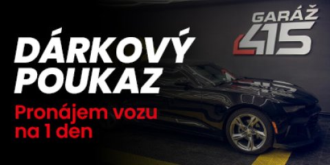 Chevrolet Camaro 3,6 l V6 - Dárkový poukaz na 1 den