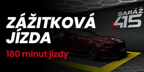 Ford Mustang GT 5,0 l V8 - Zážitková jízda na 180 minut jako řidič
