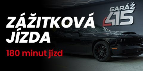 Dodge Challenger 5,7 l SRT - Zážitková jízda na 180 minut