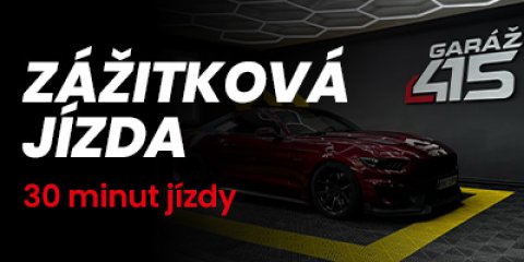 Ford Mustang GT 5,0 l V8 - Zážitková jízda na 30 minut jako řidič