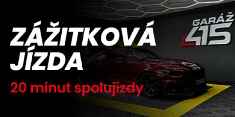 Ford Mustang GT 5,0 l V8 - Zážitková jízda na 20 minut jako spolujezdec